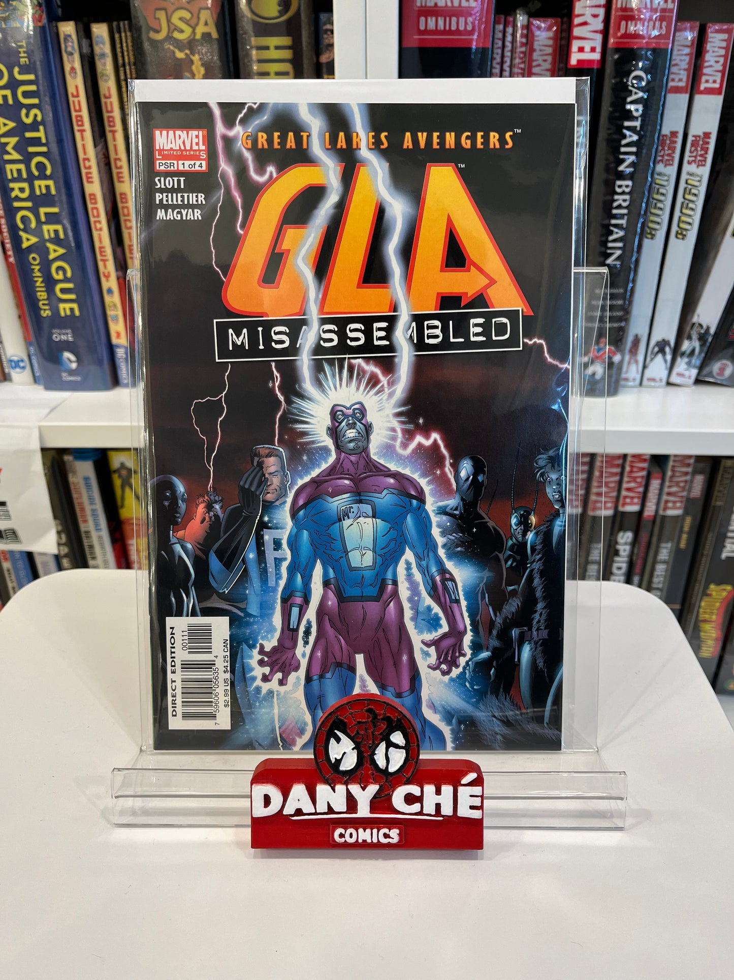 G.L.A (GREAT LAKE AVENGERS) SET OF 4
