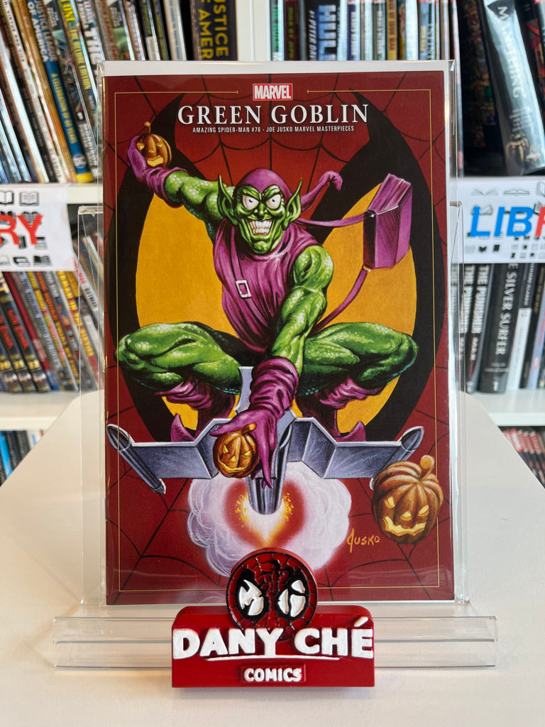THE AMAZING SPIDER-MAN #76 JOE JUSKO MARVEL MASTERPIECES VAR