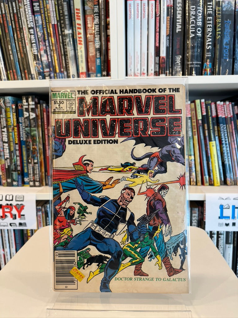 Official Handbook of the Marvel Universe #4
