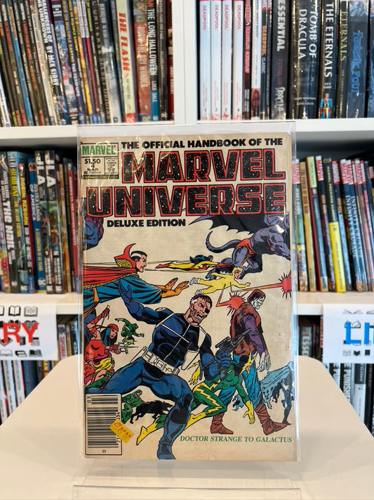Official Handbook of the Marvel Universe #4