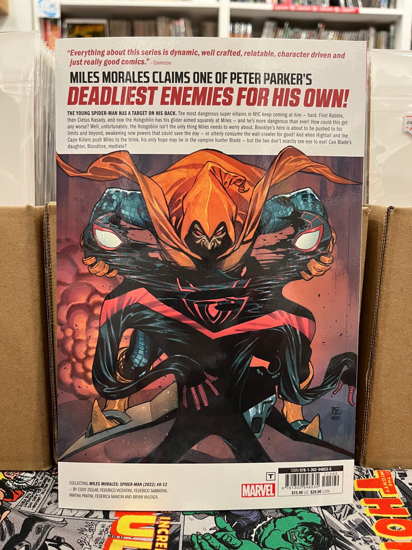 Miles Morales : Spider-Man - Bad Blood (Volume 2 - softcover)
