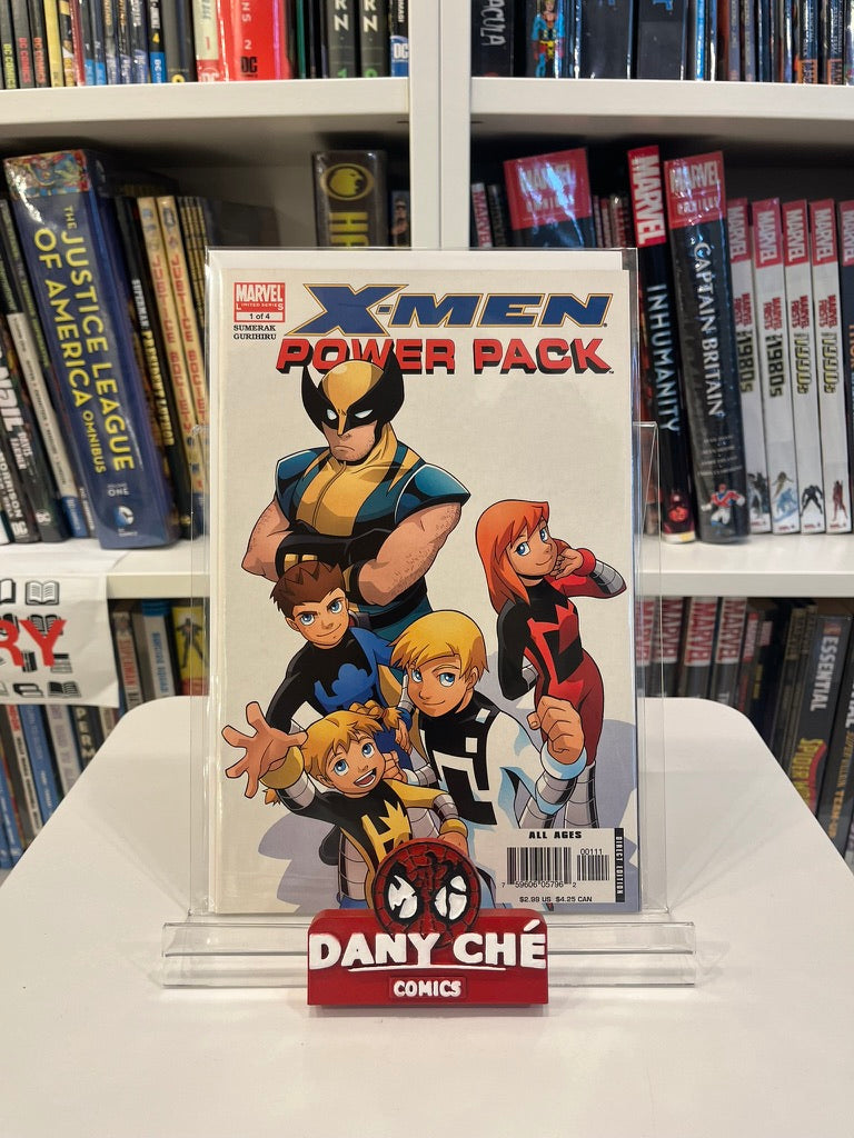 X-MEN AND POWER PACK (SET OF 4)