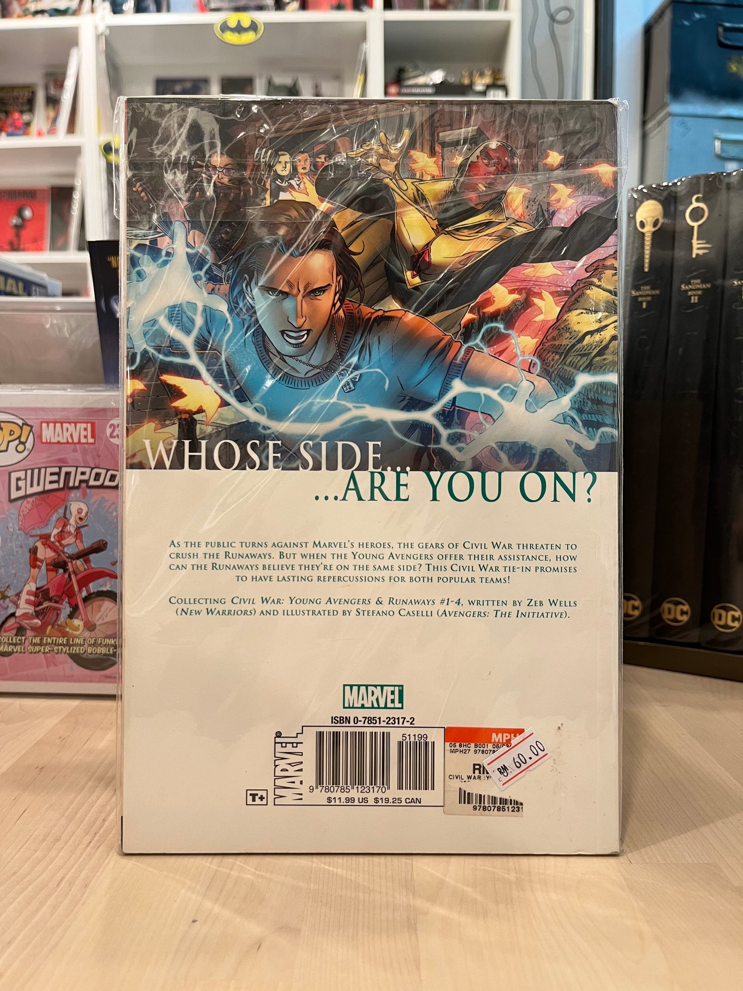 Young Avengers & Runaways : Civil War (softcover)
