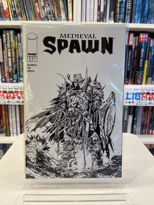 Medieval Spawn #1 (Todd McFarlane & Francesco Mattina - B&W Var)