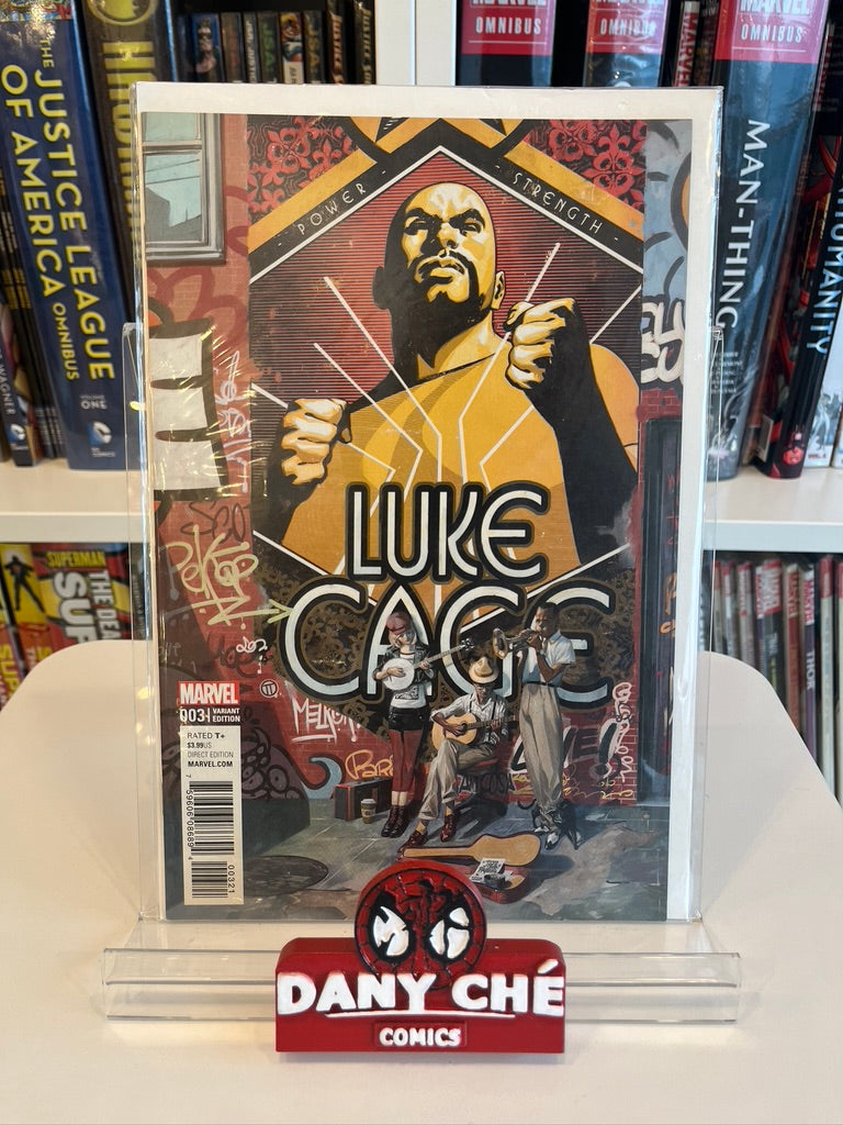 LUKE CAGE #3 1:25 JULIAN TOTINI TEDESCO VAR