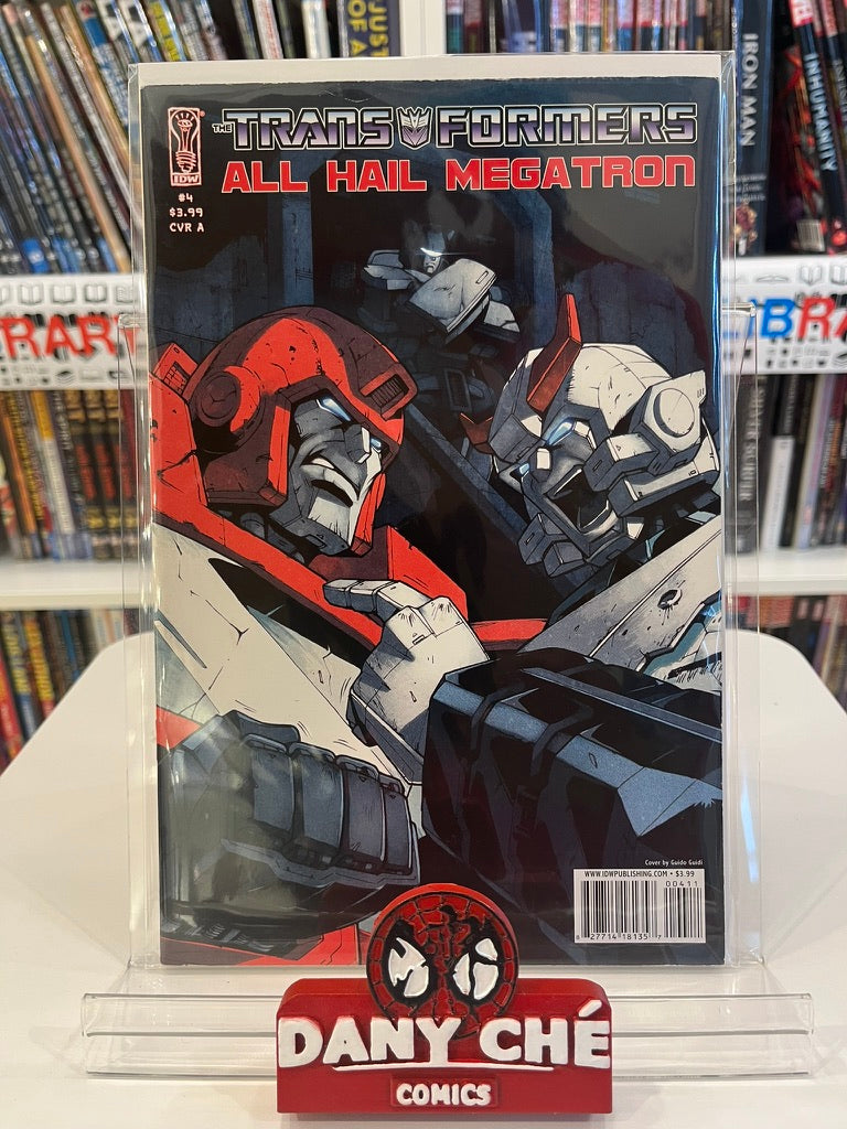 TRANSFORMERS ALL HAIL MEGATRON #4 MAIN CVR
