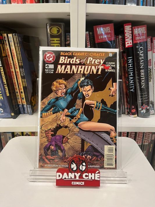 BIRDS OF PREY: MANHUNT #4