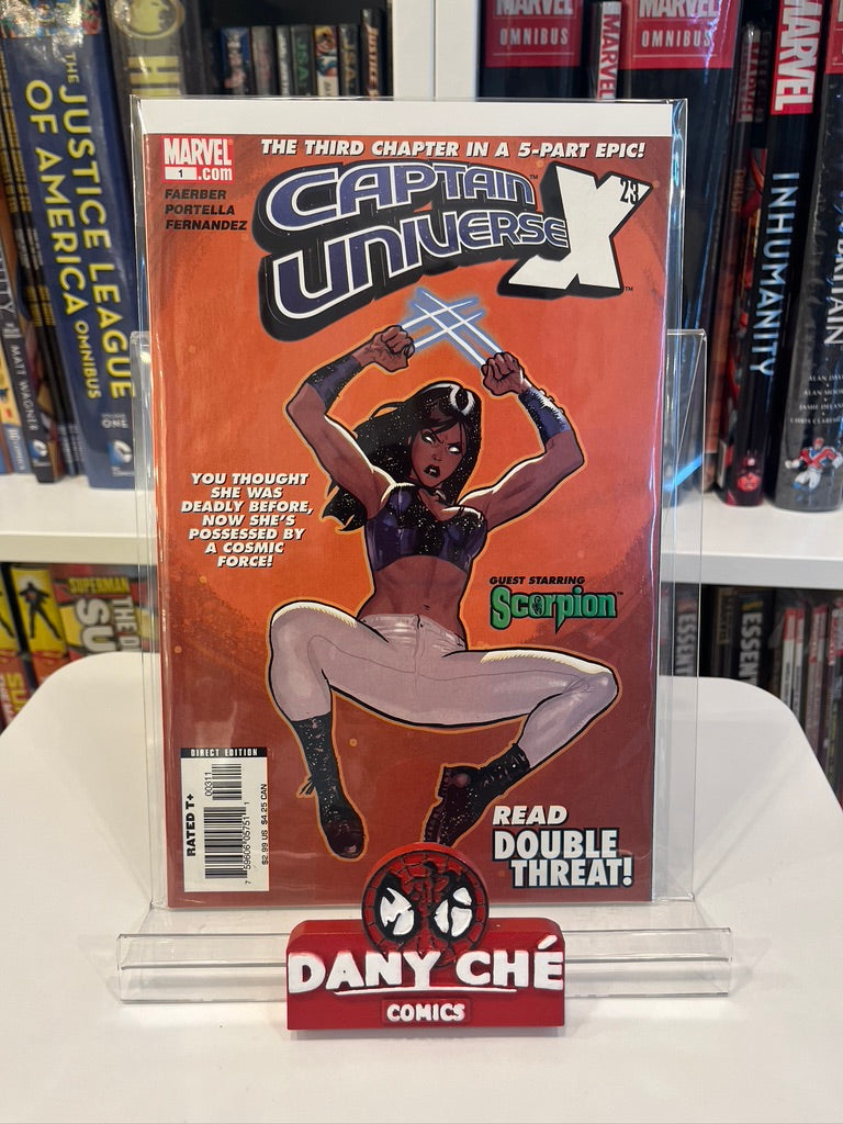 CAPTAIN UNIVERSE (SET OF 5) - UNIVERSAL HEROES STORY ARC