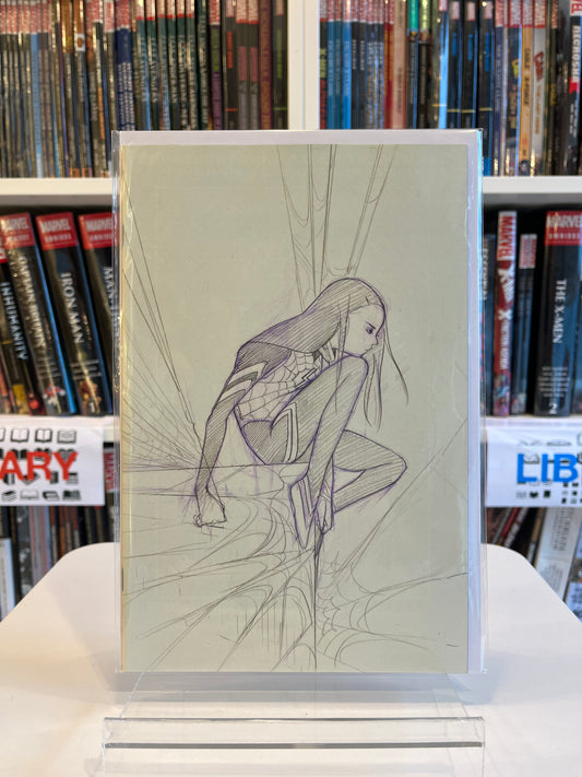 Silk #1 (Exclusive : Peach Momoko - Big Time - Convention - Sketch (Limited To 500)