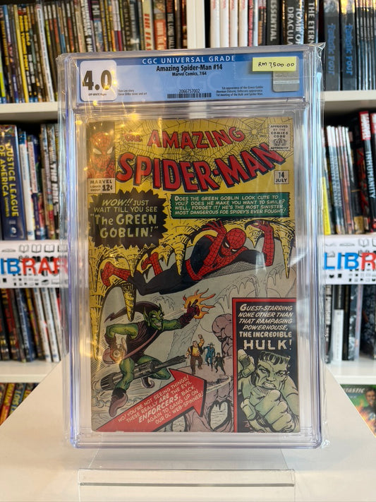 The Amazing Spider-Man #14 CGC 4.0 (1964)