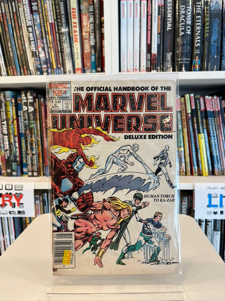 Official Handbook of the Marvel Universe #6