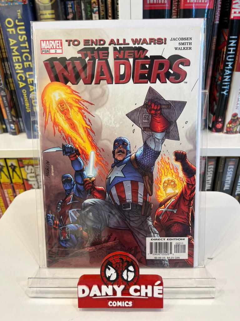 THE NEW INVADERS END ALL WARS ARC #0 - #3 (COMPLETE)