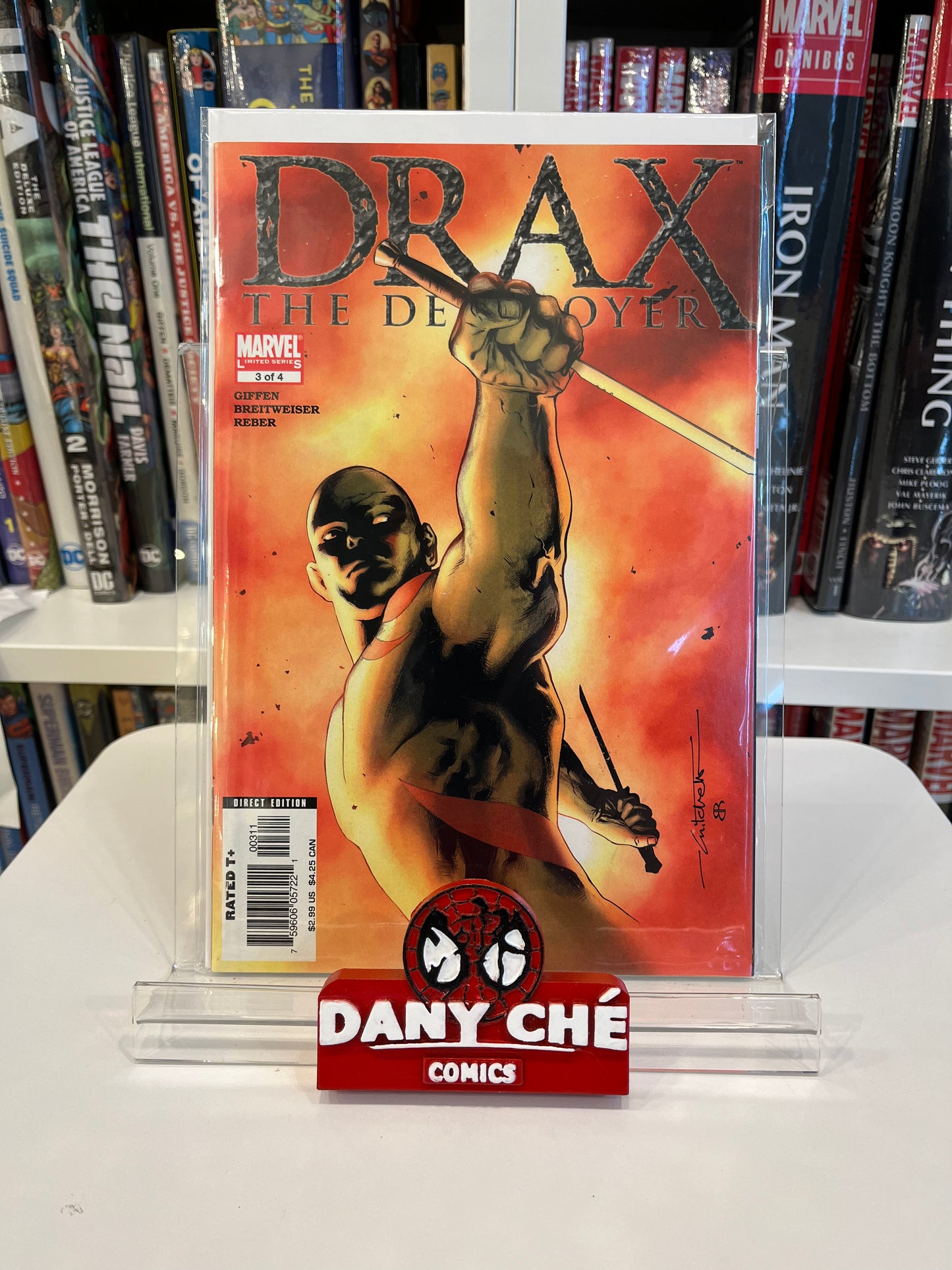 DRAX THE DESTROYER (2005) COMPLETE (SET OF 4)