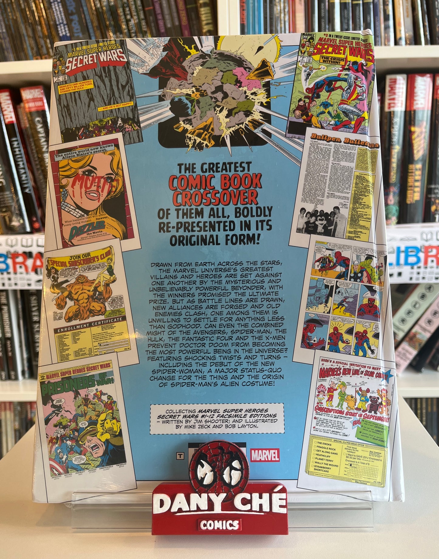 MARVEL SUPER HEROES SECRET WARS GALLERY EDITION MIKE ZECK ORIGINAL FIRST ISSUE (HC)