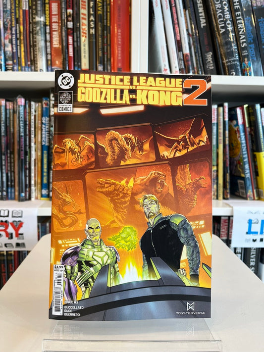 Justice League vs Godzilla vs Kong 2 #3 (Main Cvr)