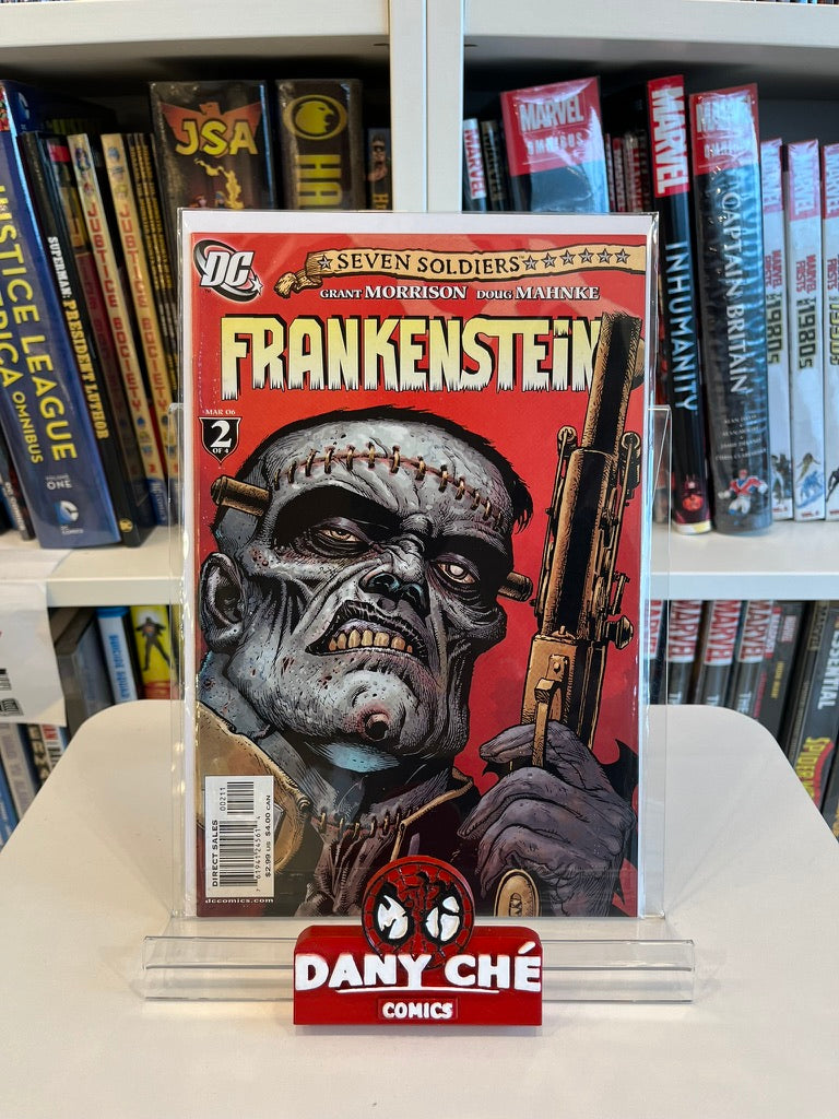 SEVEN SOLDIERS: FRANKENSTEIN (SET OF 4)