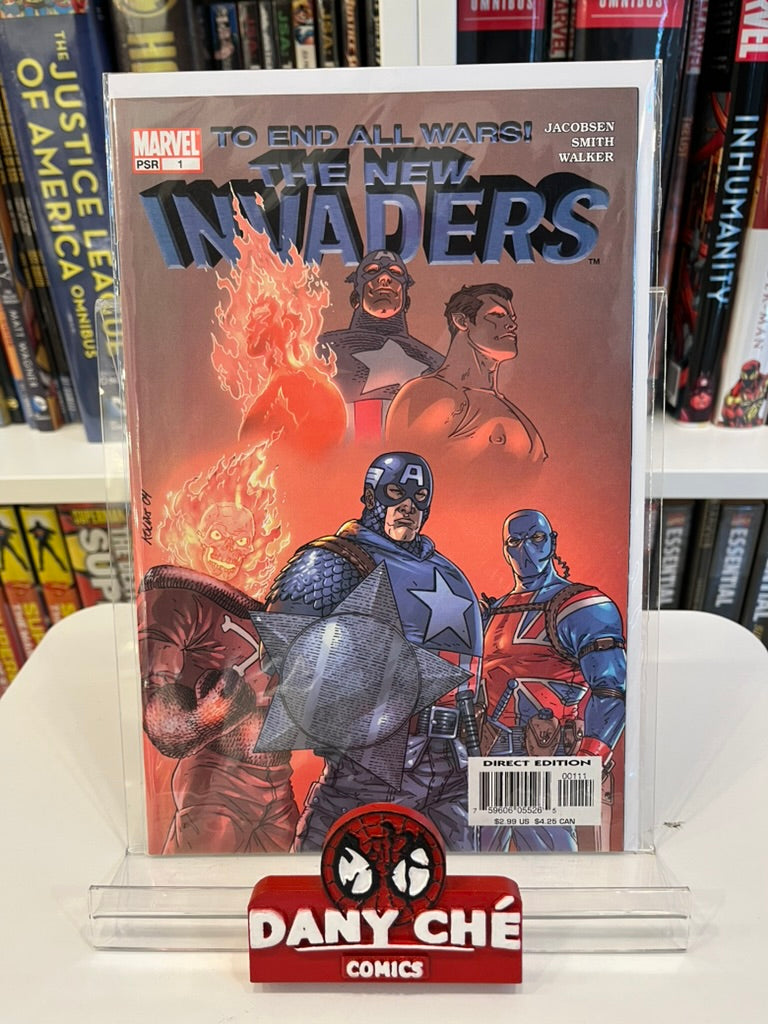 THE NEW INVADERS END ALL WARS ARC #0 - #3 (COMPLETE)