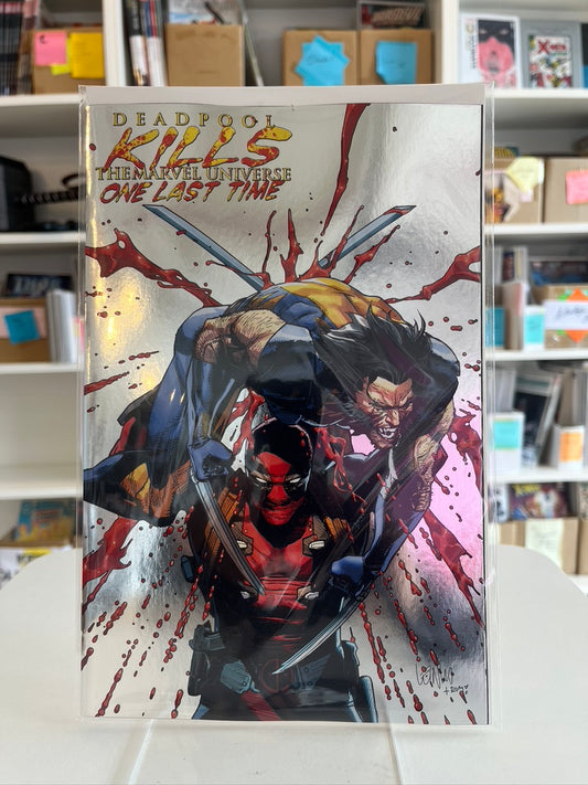 Deadpool Kills The Marvel Universe One Last Time #1 (Leinil Francis Yu - Foil Var)