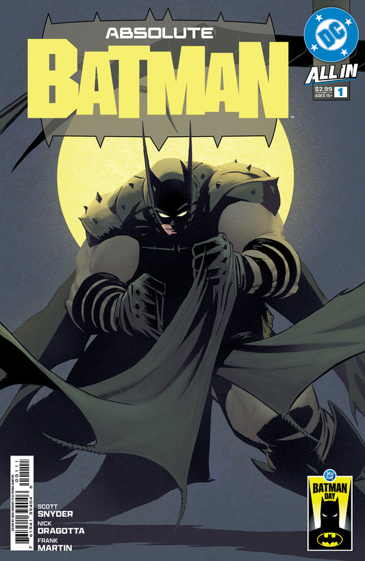 ABSOLUTE BATMAN #1 CVR A NICK DRAGOTTA (NET) - BATMAN DAY 2025
