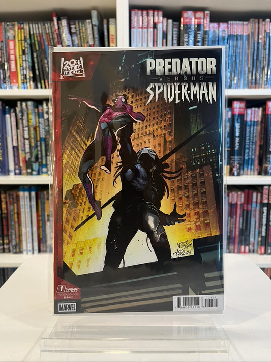 Predator vs. Spider-Man #1 (Pepe Larraz - Promo Art Var)