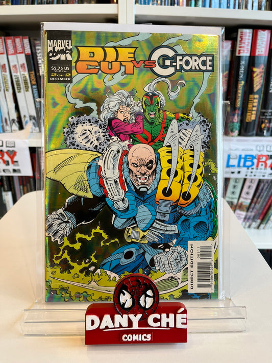DIECUT VS G-FORCE #2 MAIN CVR