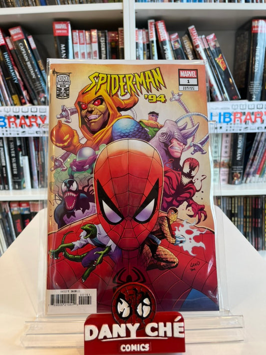 SPIDER-MAN '94 #1 GREG LAND LOCAL COMIC SHOP DAY VAR