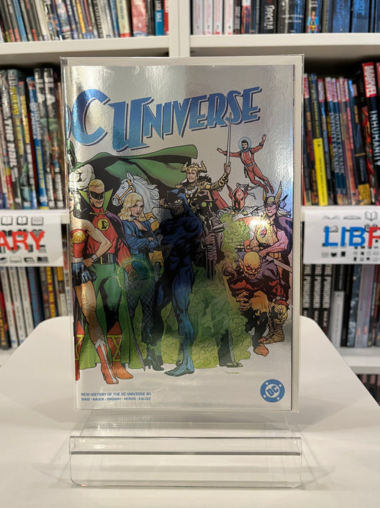 New History of the DC Universe #1 (Ryan Sook - Wraparound Foil - Var)