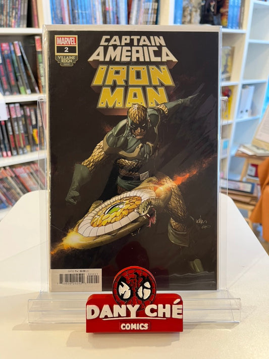 CAPTAIN AMERICA / IRON MAN #2 MAIN CVR