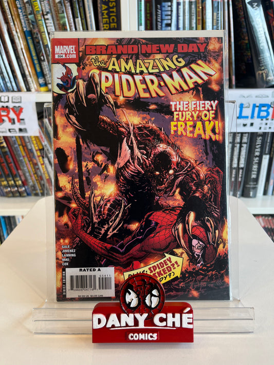 THE AMAZING SPIDER-MAN #554 MAIN CVR
