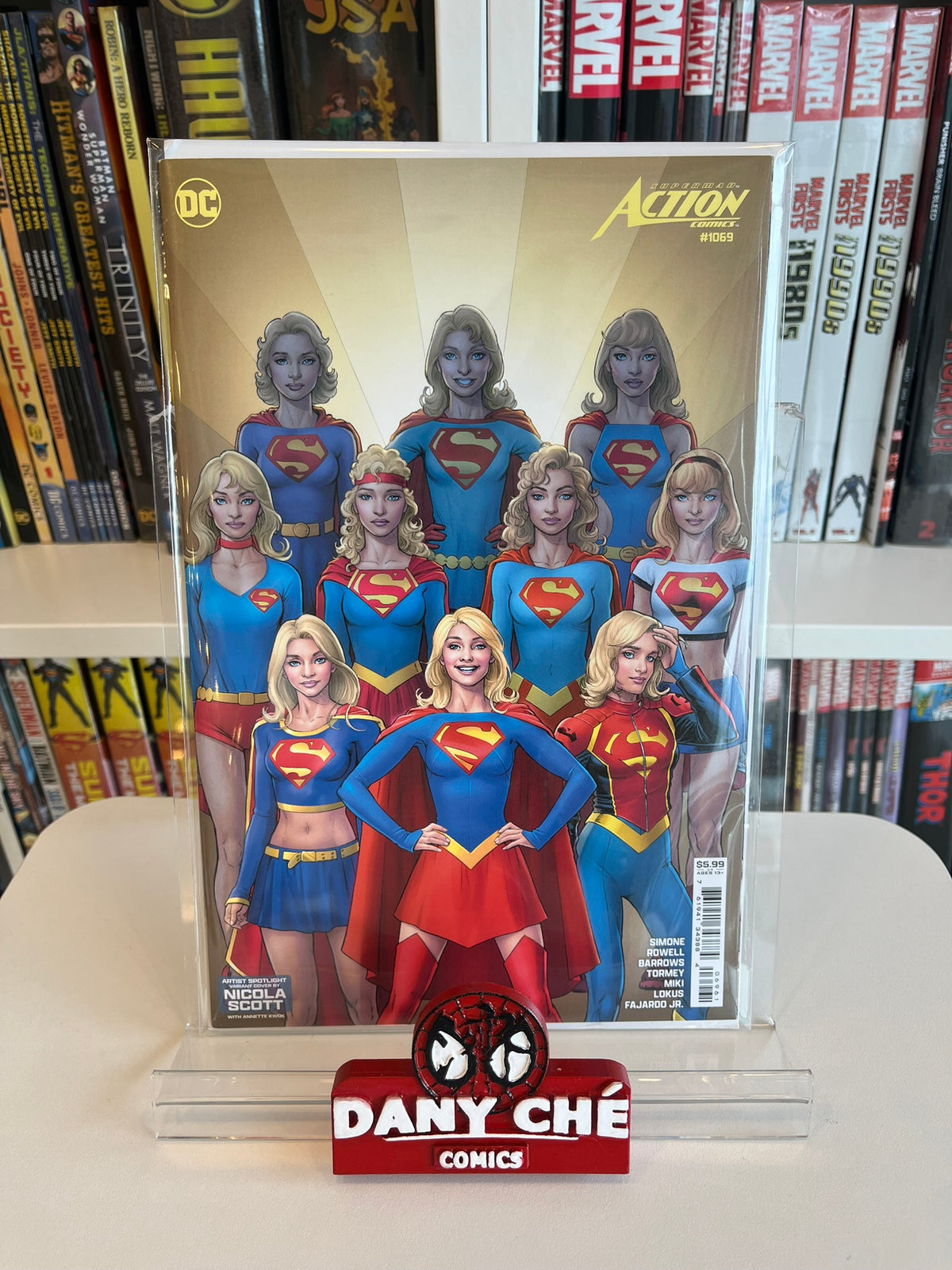 ACTION COMICS #1069 NICOLA SOTT ARTIST SPOTLIGHT VAR