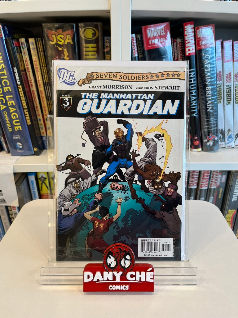 SEVEN SOLDIERS: GUARDIAN (SET OF 4)