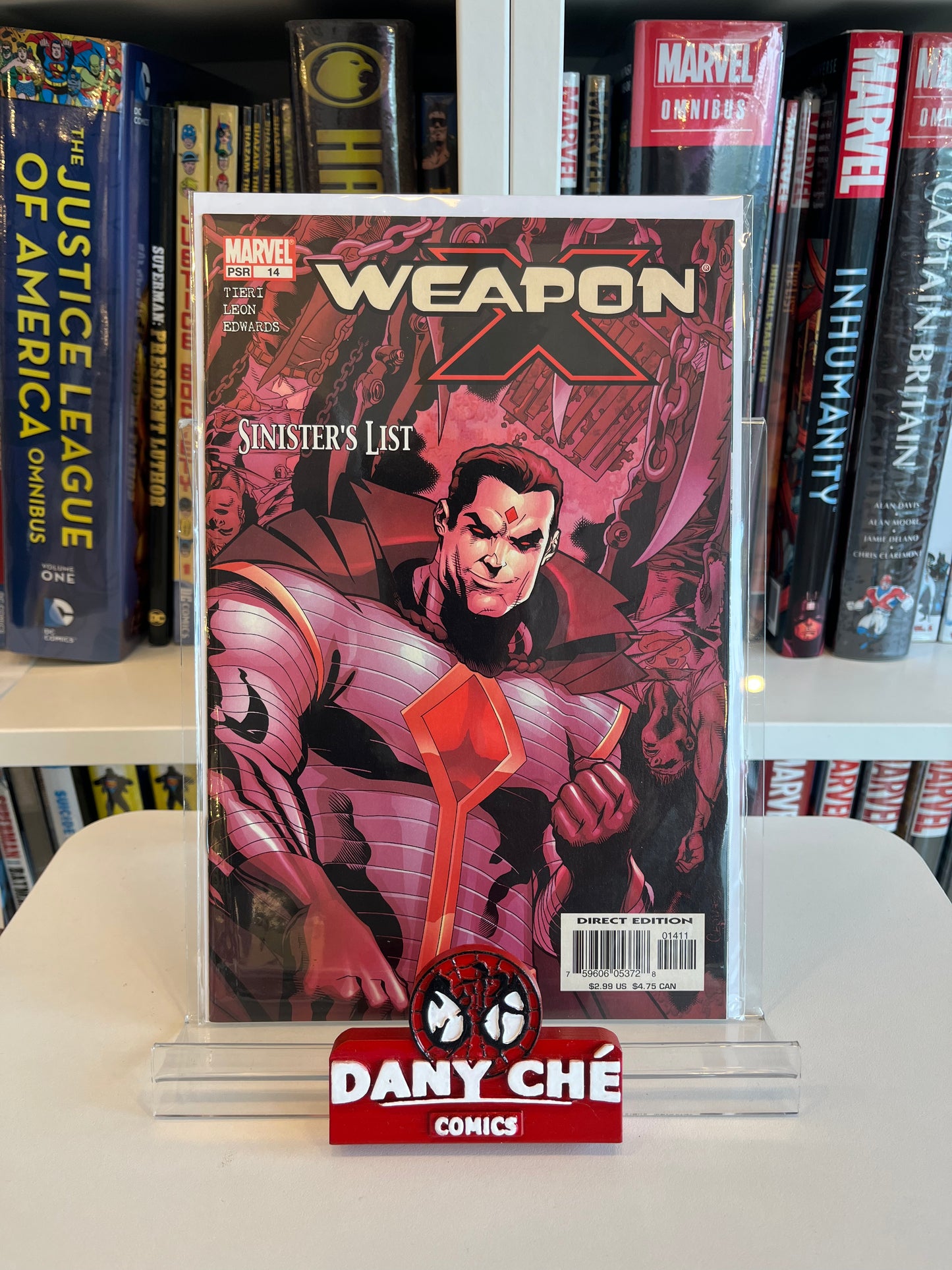 WEAPON X DEFECTION ARC COMPLETE (SET OF 5)