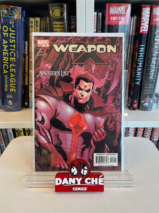 WEAPON X DEFECTION ARC COMPLETE (SET OF 5)