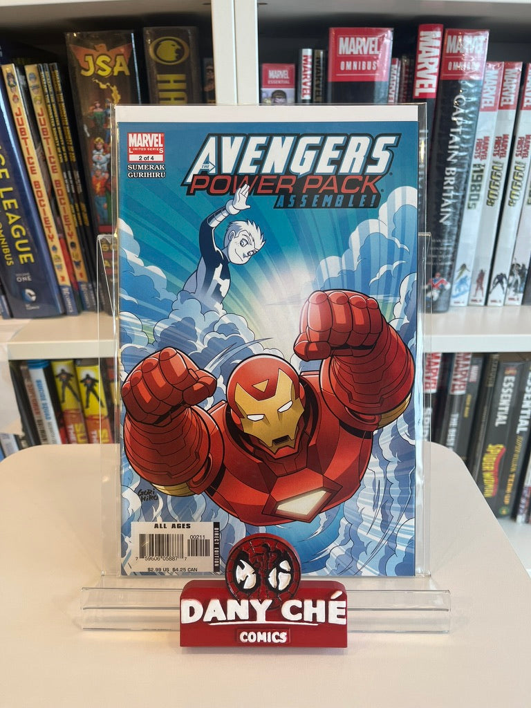 AVENGERS AND POWER PACK ASSEMBLE! (SET OF 4)