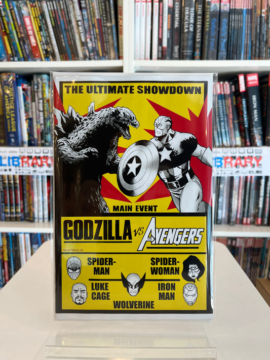 Godzilla vs Avengers #1 (Lee Garbet Var)