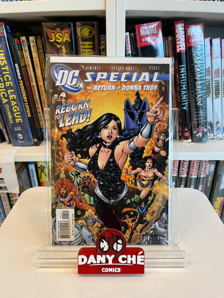 DC SPECIAL: THE RETURN OF DONNA TROY (SET OF 4)