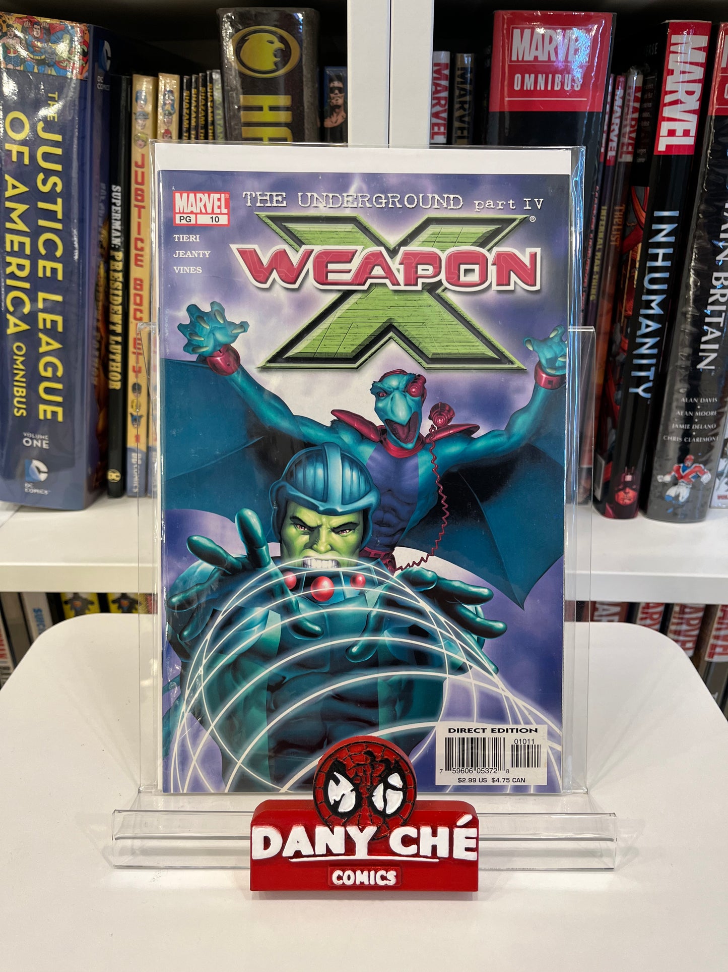 WEAPON X: THE UNDERGROUND COMPLETE  (SET OF 8)