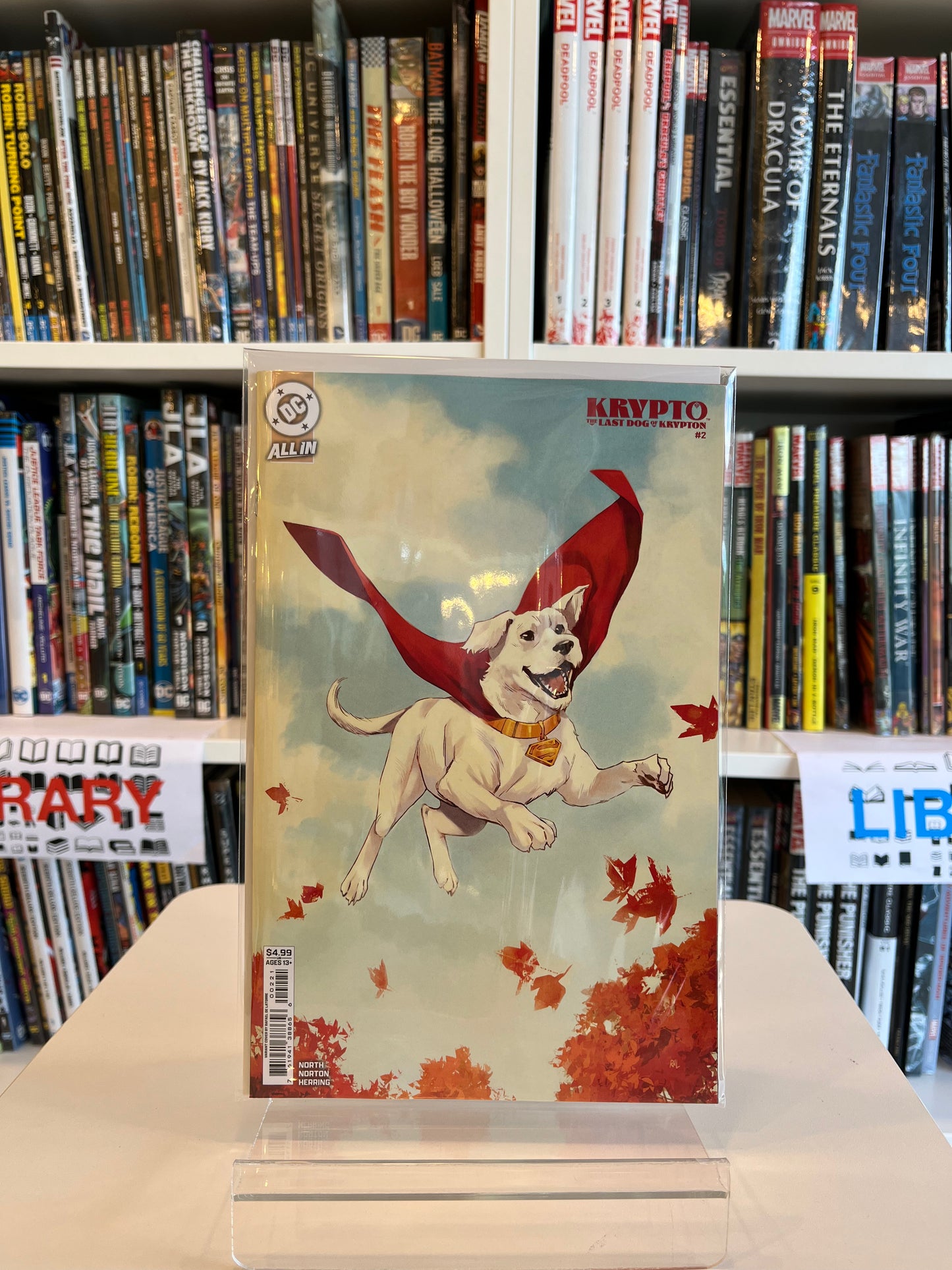Krypto: The Last Dog of Krypton #2 (Rafael De Latorre Var)