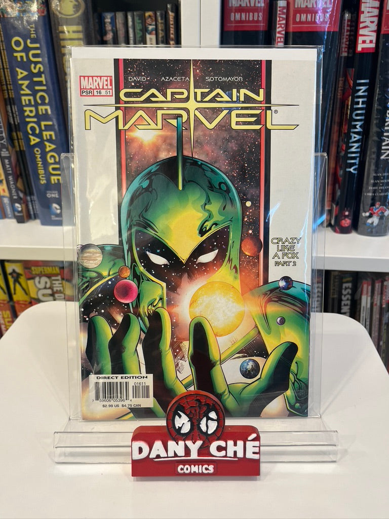 CAPTAIN MARVEL (2002) #13-#18 (SET OF 6) - CRAZY LIKE A FOX STORY ARC