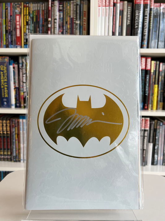 Batman #158 SIGNED by JIM LEE (H2SH Bat Symbol - Launch Party Glow-in-the-Dark Foil)