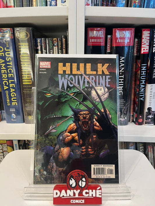 HULK WOLVERINE SIX HOURS #1 - #4 (COMPLETE)