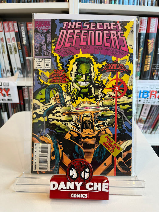 THE SECRET DEFENDERS #11 MAIN CVR