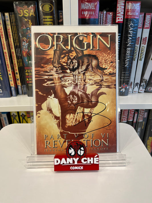 ORIGIN #5 SIGNED BY PAUL JENKINS (WRITER)