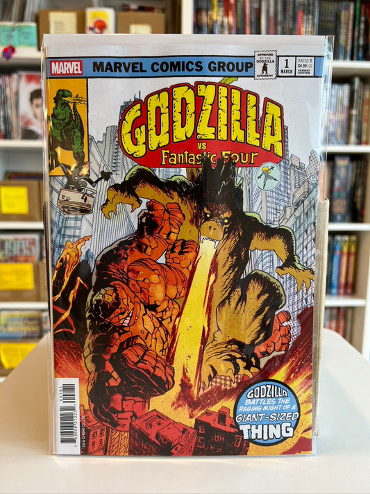 Godzilla Vs Fantastic Four #1 (James Harren Var)