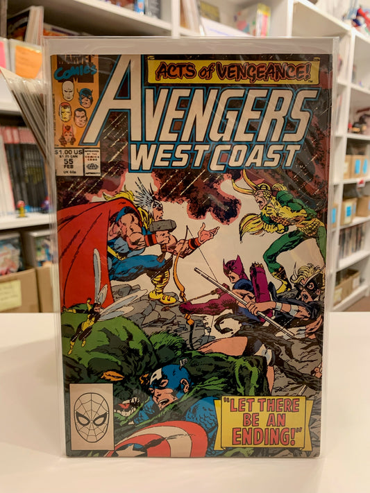 The West Coast Avengers #55