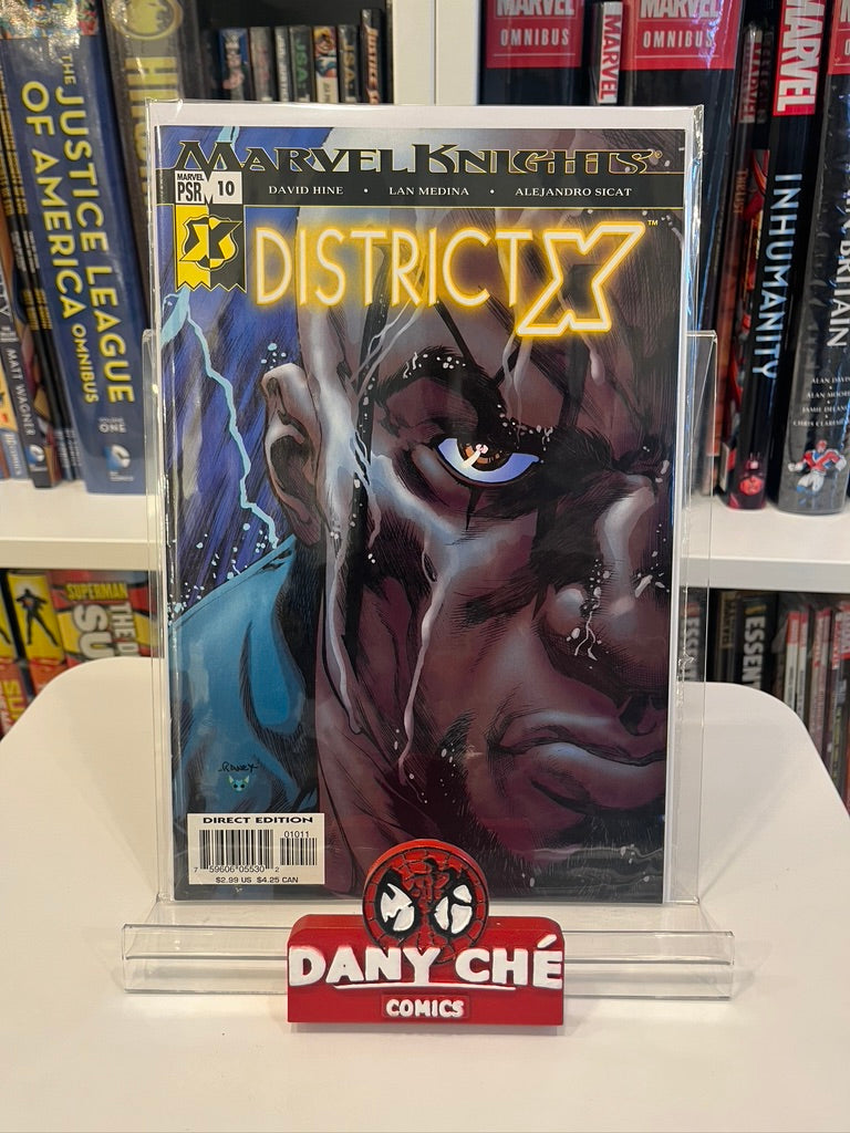 DISTRICT X #7-#12 (SET OF 6) - UNDERGROUND STORY ARC