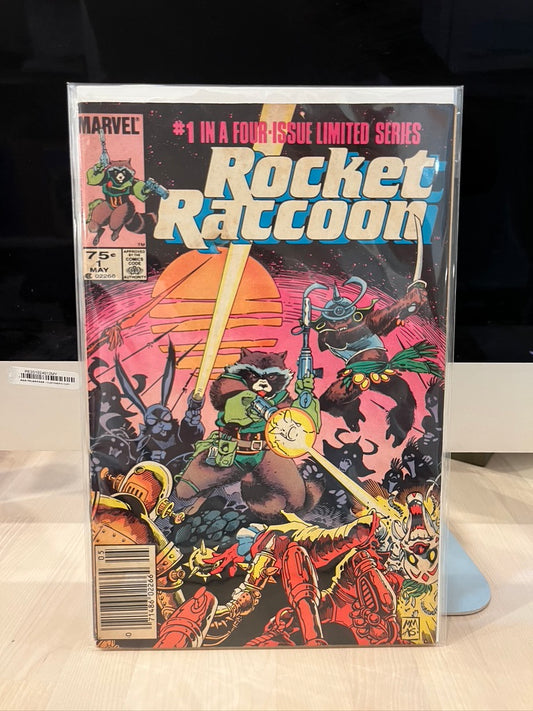 Rocket Raccoon COMPLETE SET (#1-#4)