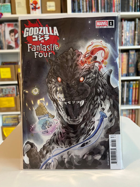 Godzilla Vs Fantastic Four #1 (Peach Momoko Var)