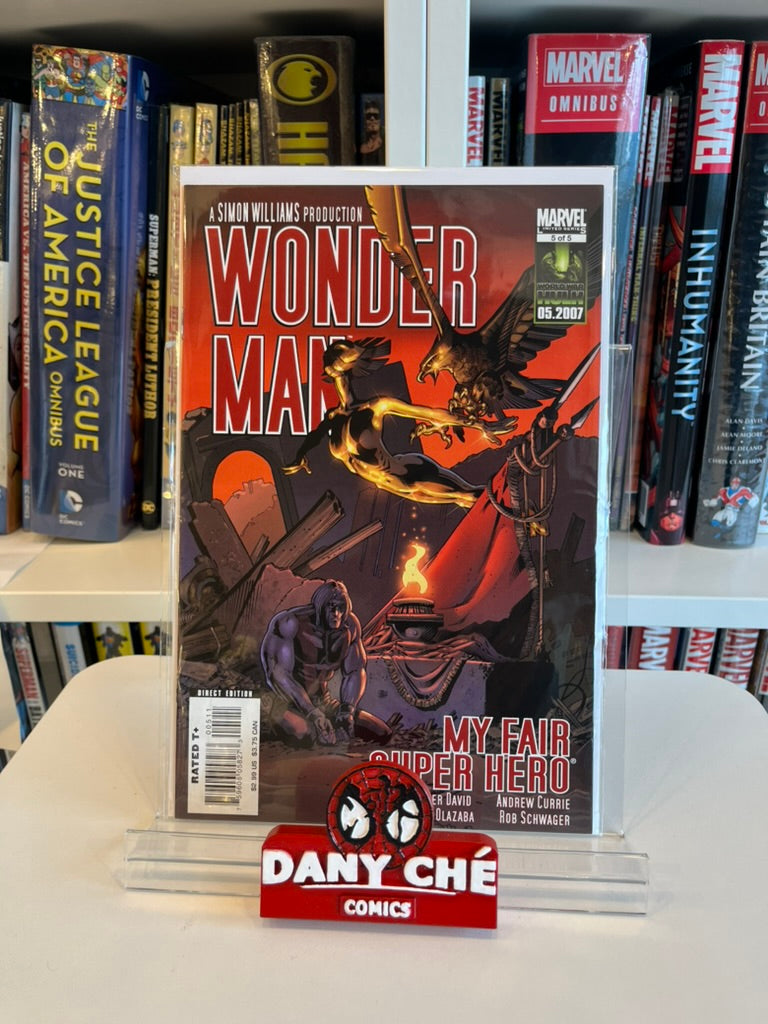 WONDER MAN COMPLETE (SET OF 5)