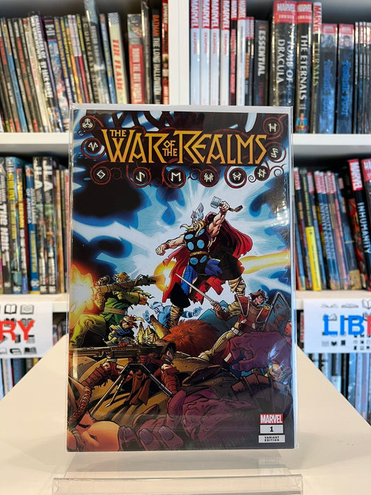 The War of the Realms #1 (Walter Simonson - Hidden Gem Wraparound Var)